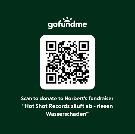 Hot Shot Records nach Wasserschaden in Not