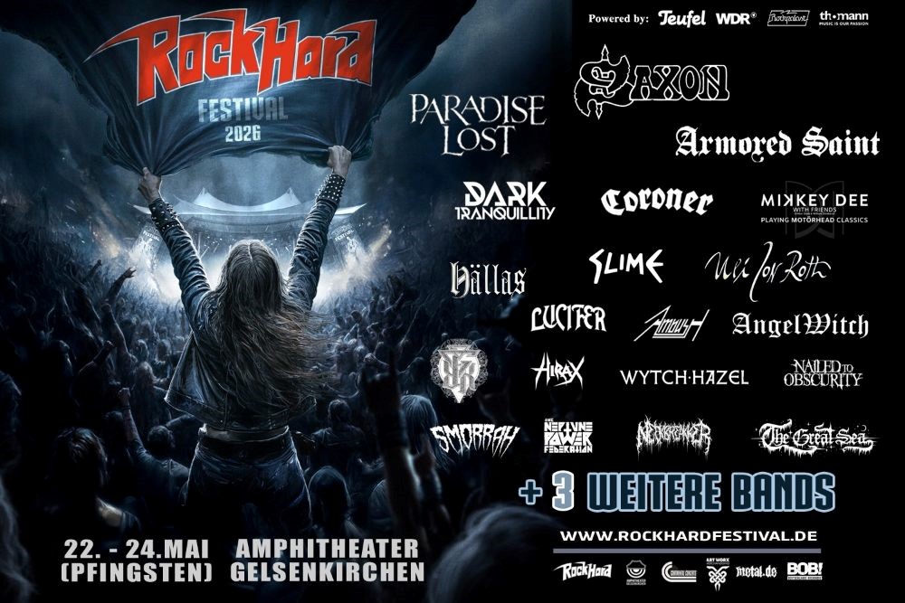 Rock Hard Festival 2026 gibt finales Line-up bekannt
