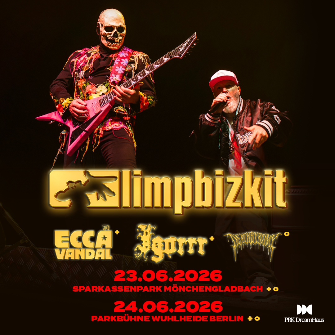 Limp Bizkit kündigen exklusive Deutschland-Headline-Shows 2026 an
