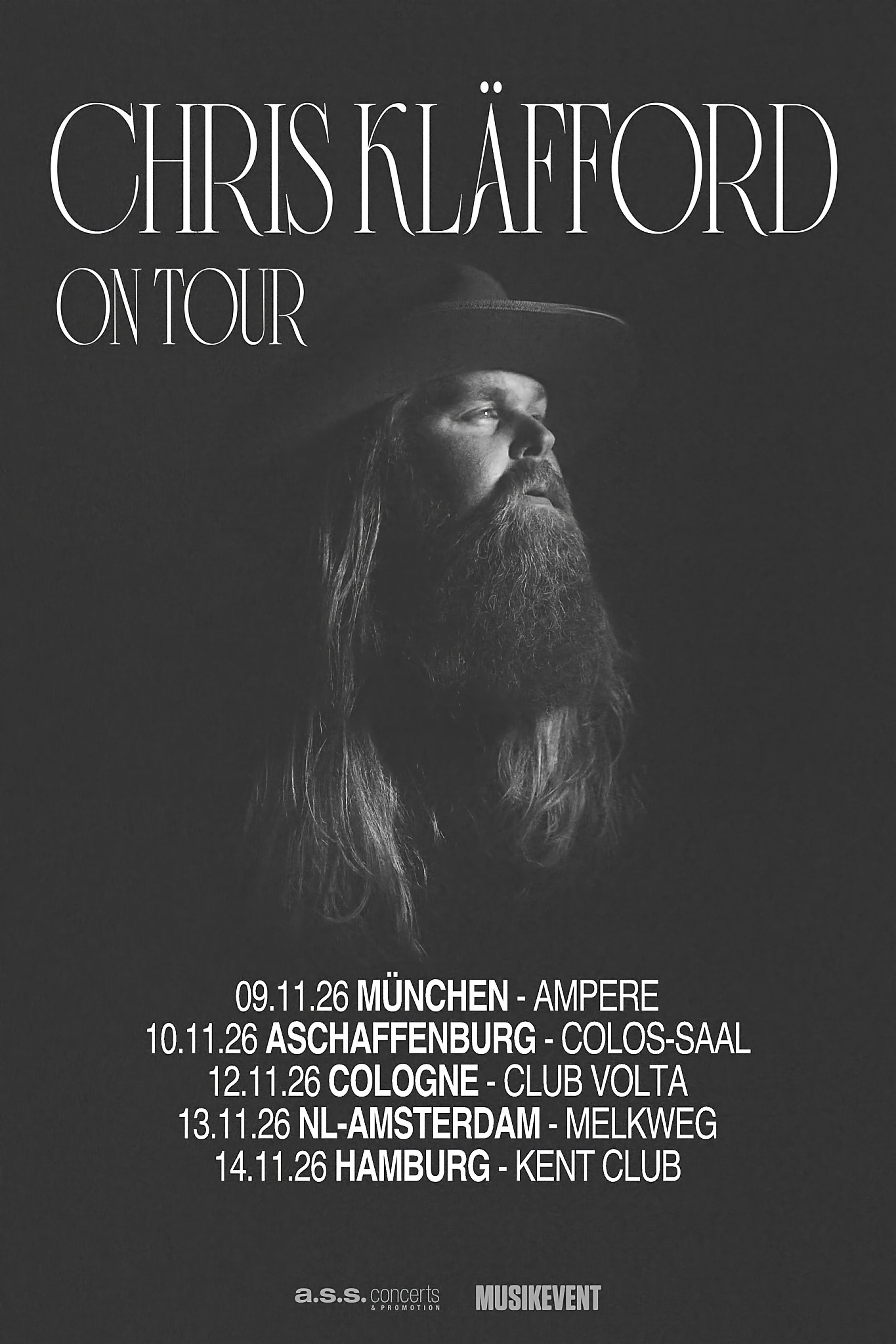 Intime Momente, große Stimme – Chris Kläfford live im November 2026!