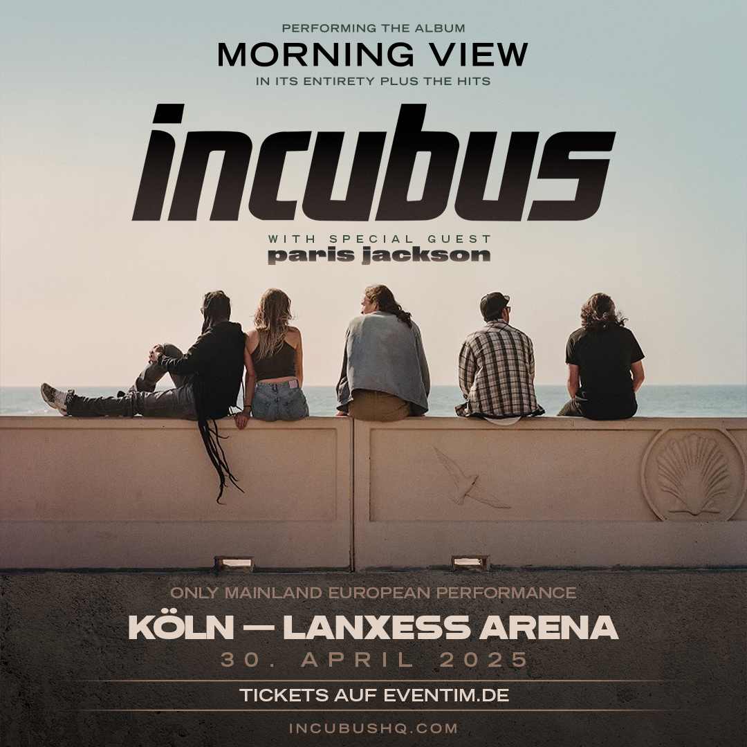 Konzertbericht: Incubus - Morning View (Special Guest: Lucinda Chua)