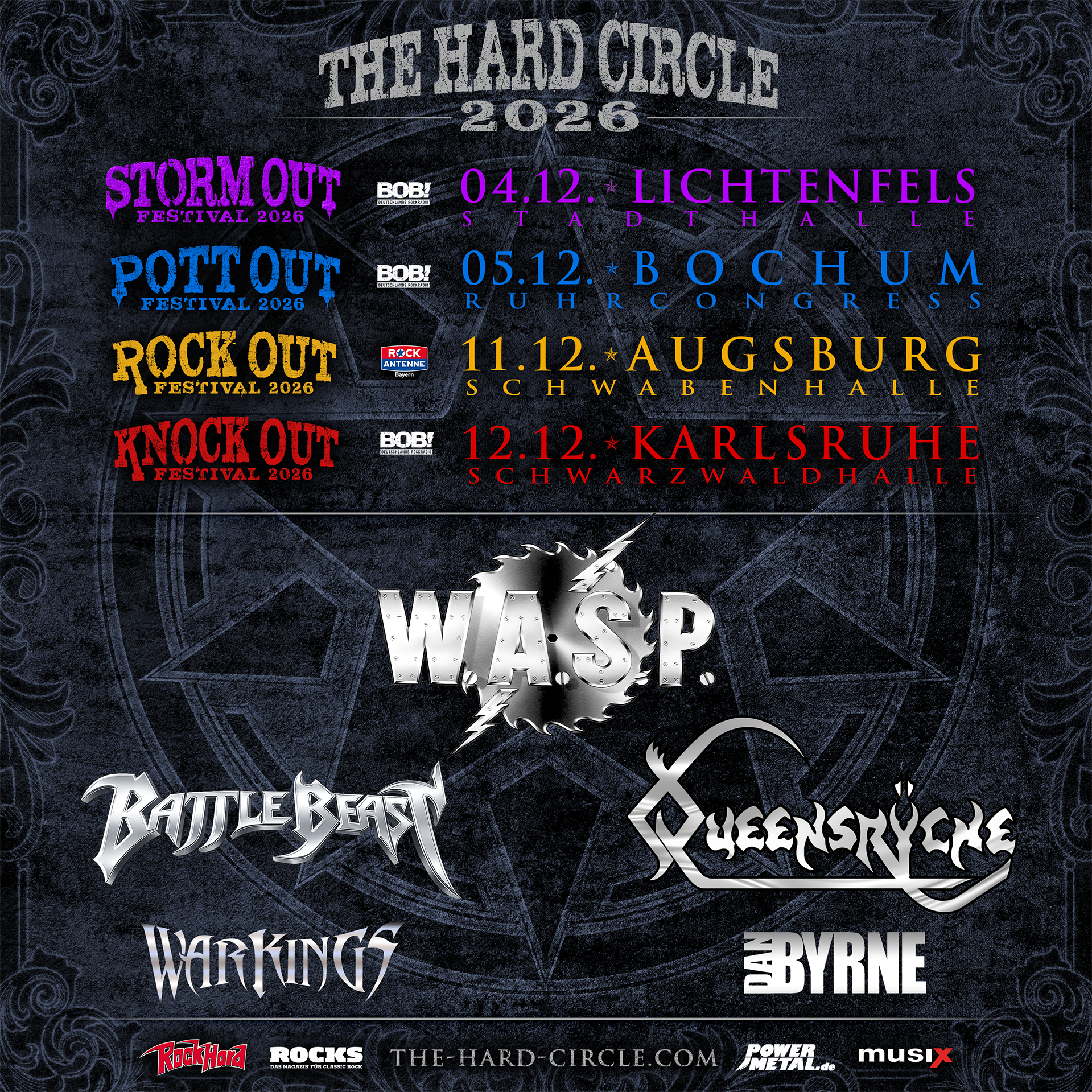 Dan Byrne eröffnet die The Hard Circle Festivals 2026
