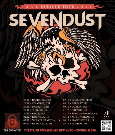 Sevendust kehren mit neuem Album und großer Europa-Tour zurück
