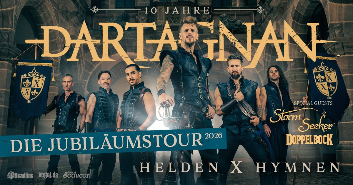 10 Jahre dARTAGNAN - Helden & Hymnen Tour 2026