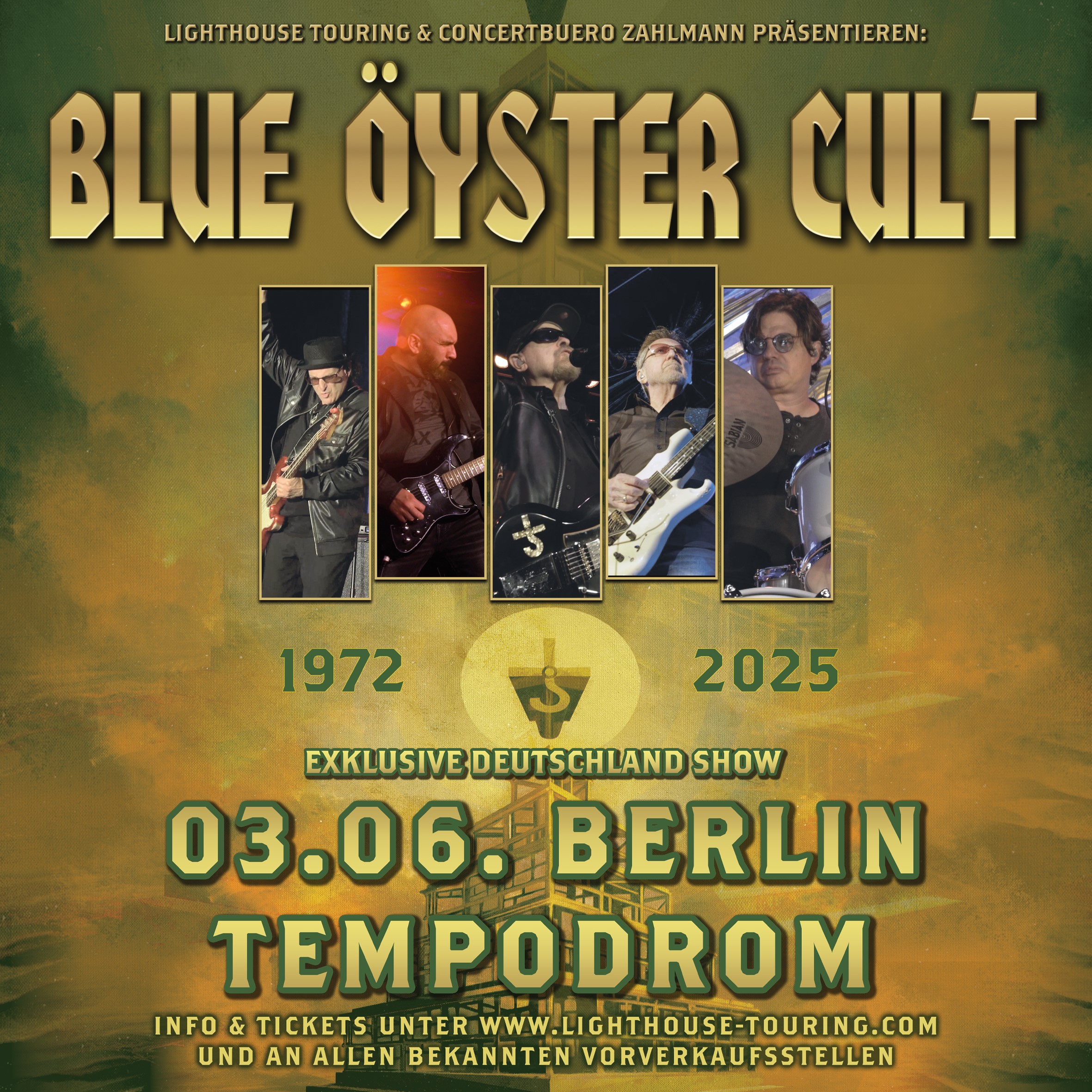 Konzertbericht: Blue Öyster Cult live im Tempodrom/Berlin, 03.06.2025