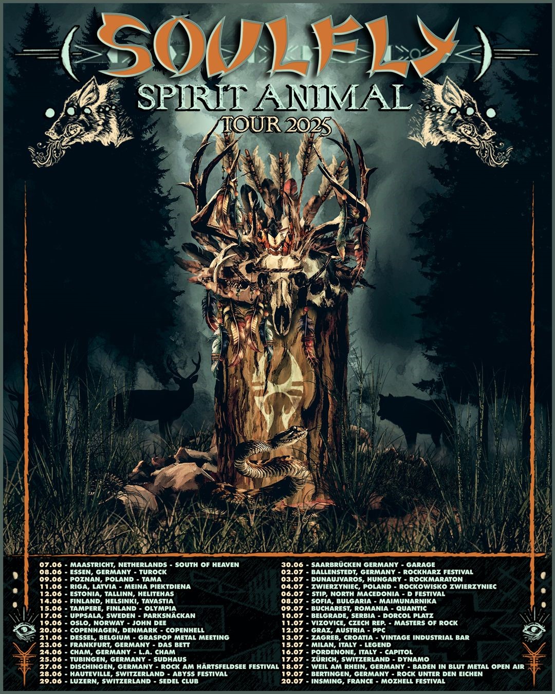 SOULFLY rekrutieren Chase Bryant (Warbringer) für europäische Sommer-Tour!