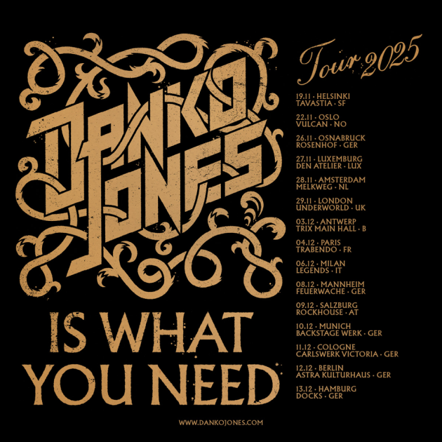 Konzertbericht: Danko Jones - Is What You Need Tour 2025