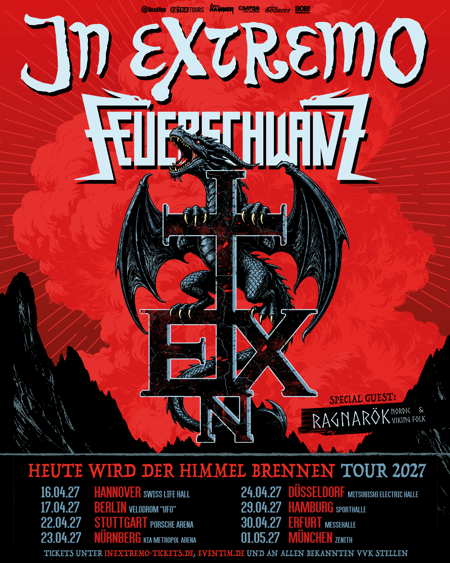 In Extremo und Feuerschwanz gehen 2027 gemeinsam auf Tour