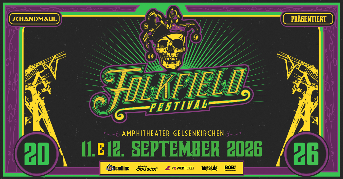 FOLKFIELD FESTIVAL 2026: Die Running Order steht