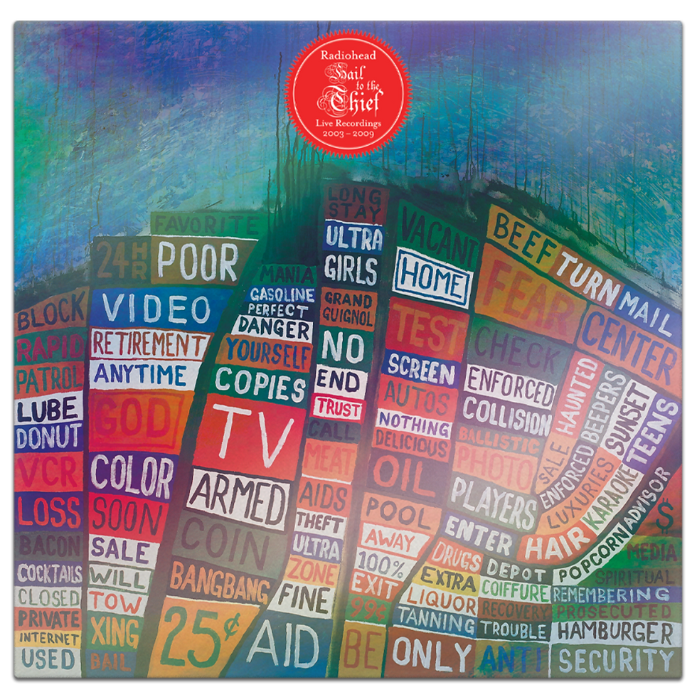Albumcover Hail to the Thief 2025 - Radiohead