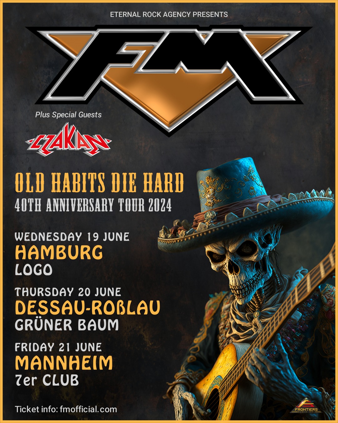 FM - Old Habits Die Hard Tour 2024 (Special Guest: Czakan)