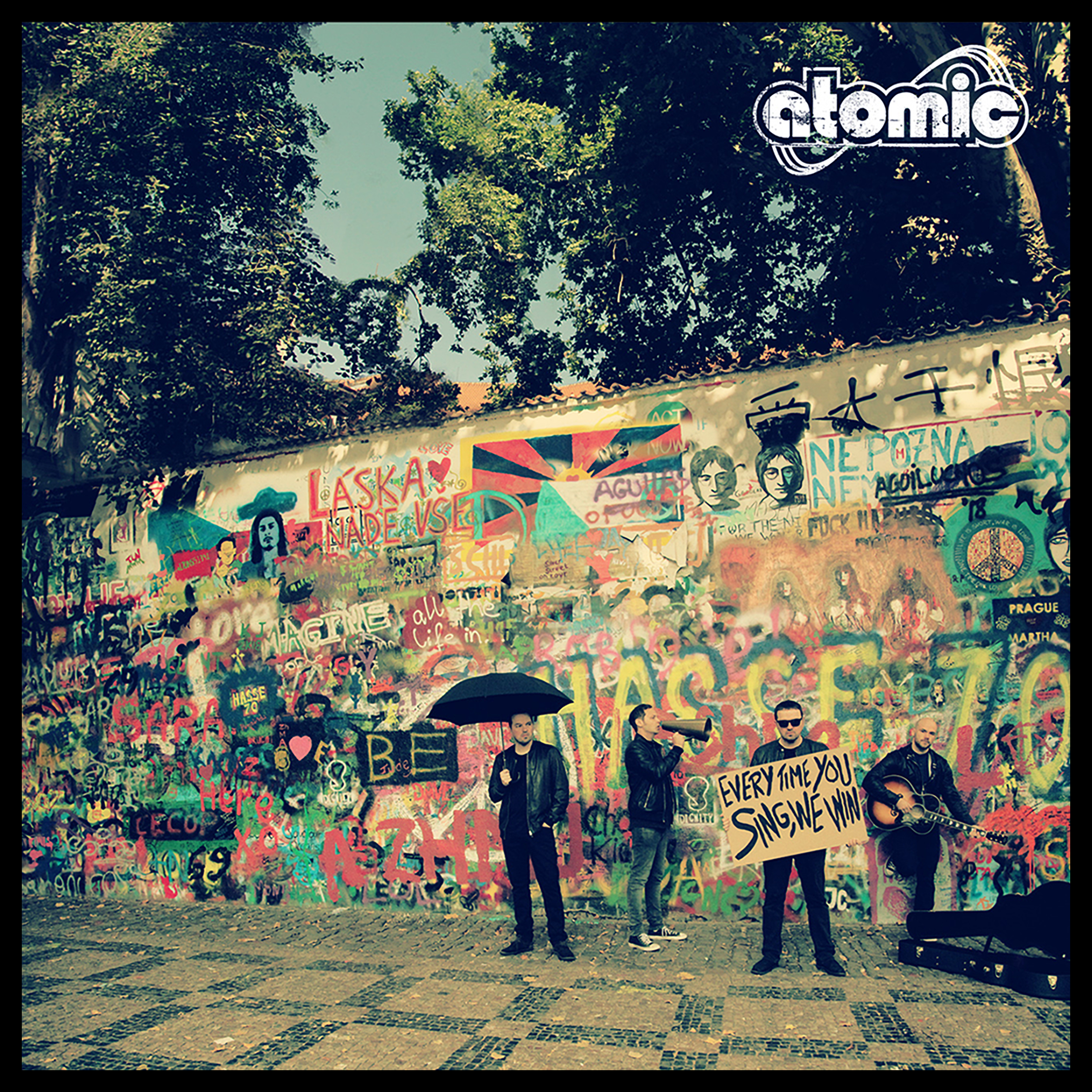 ATOMIC – Brit-Pop, der rockt: Album „If This Wall Could Sing“ bereits am 1. März 2024 erschienen!