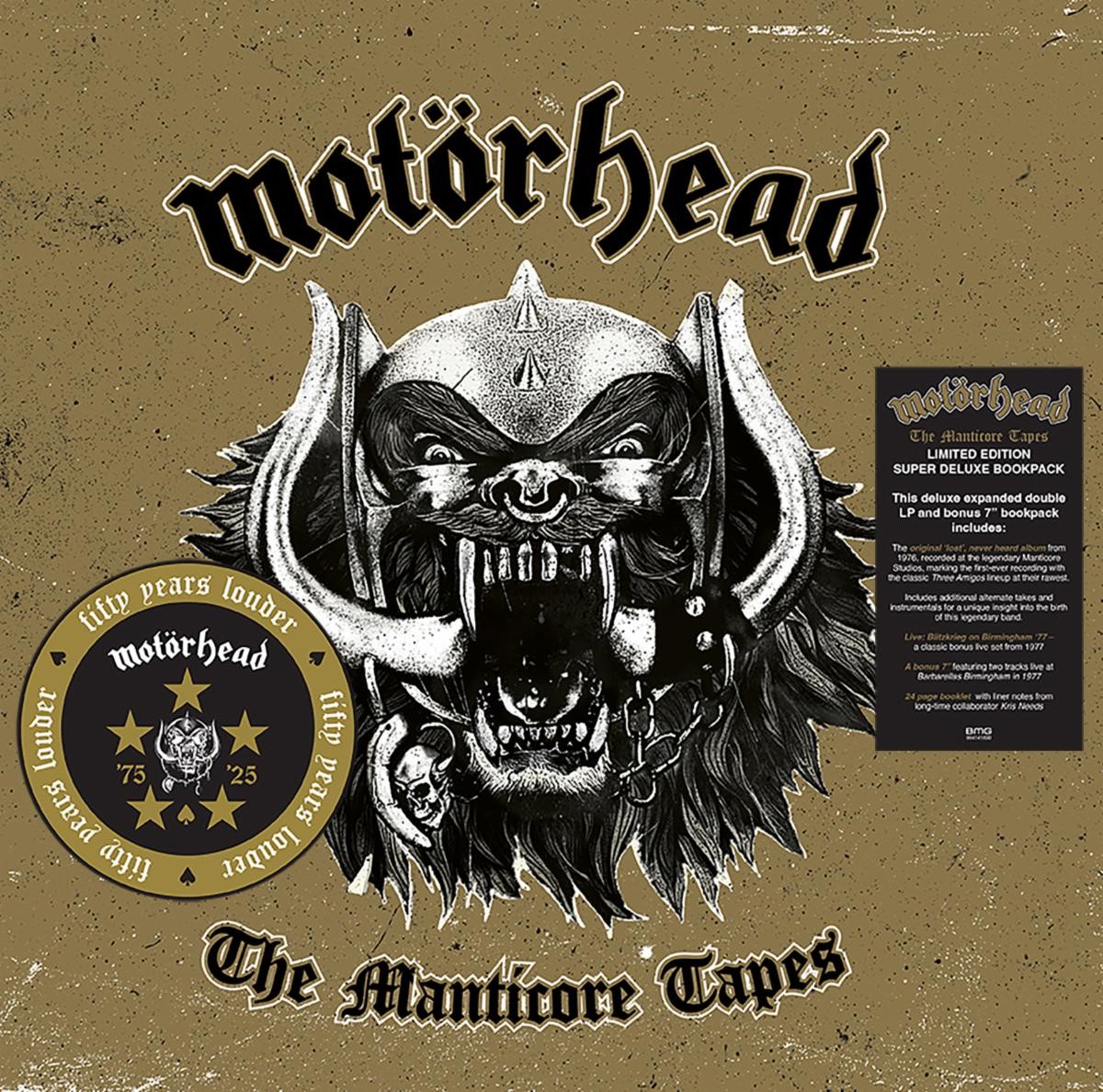 MOTÖRHEAD kündigen „The Manticore Tapes" an...