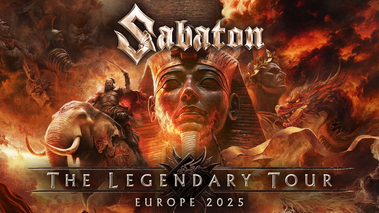 SABATON - "The Legendary Tour" - Europe 2025