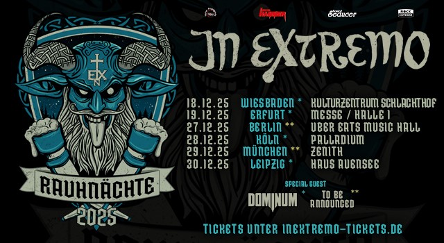 IN EXTREMO kündigen „Rauhnächte Live – Winter 2025“ an