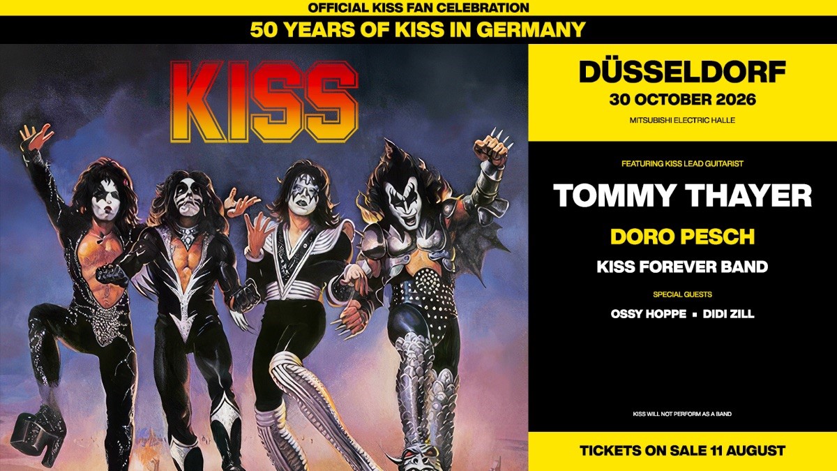50 Jahre KISS in Deutschland: Offizielle Fan-Feier mit Tommy Thayer angekündigt