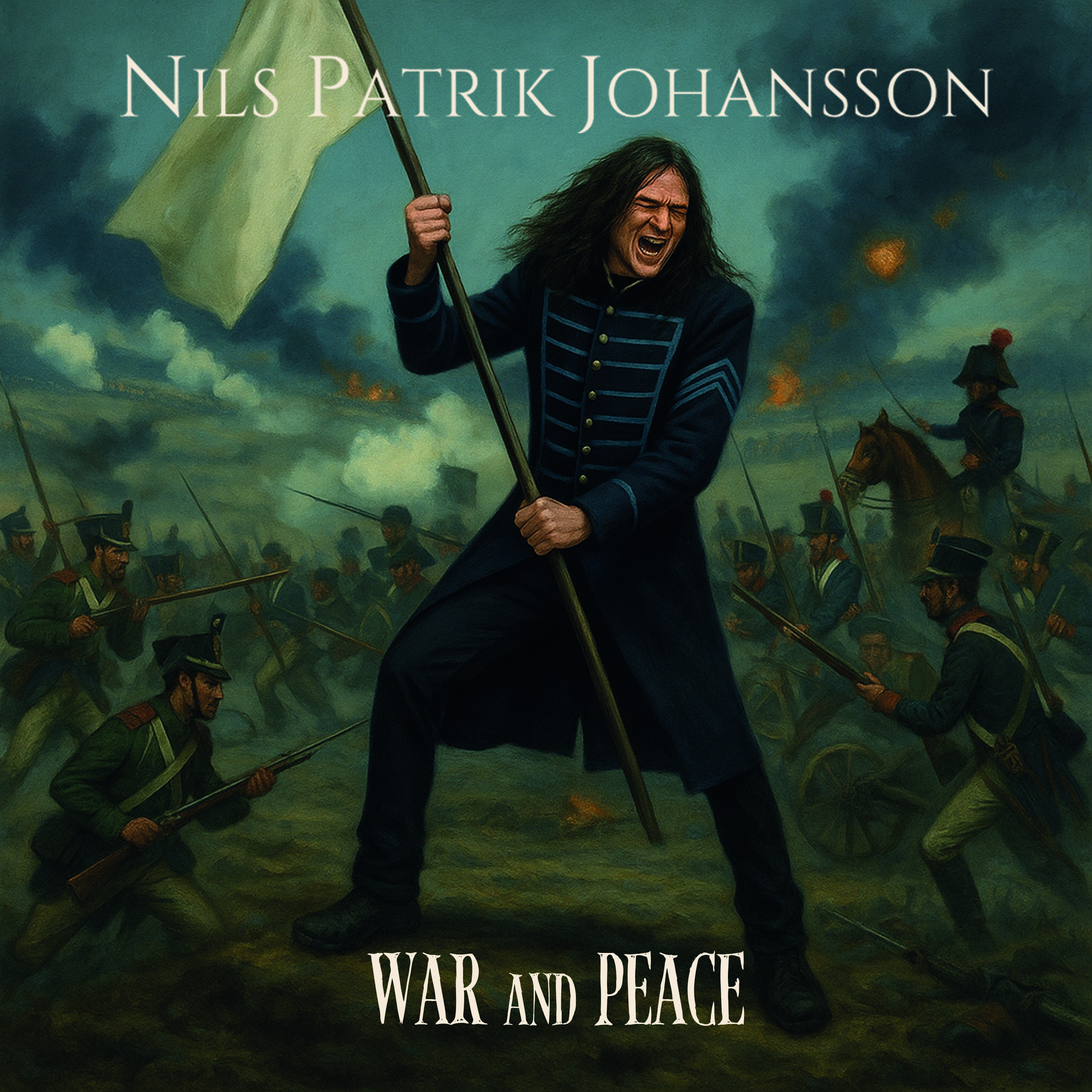 Nils Patrik Johansson veröffentlicht drittes Soloalbum „War And Peace“
