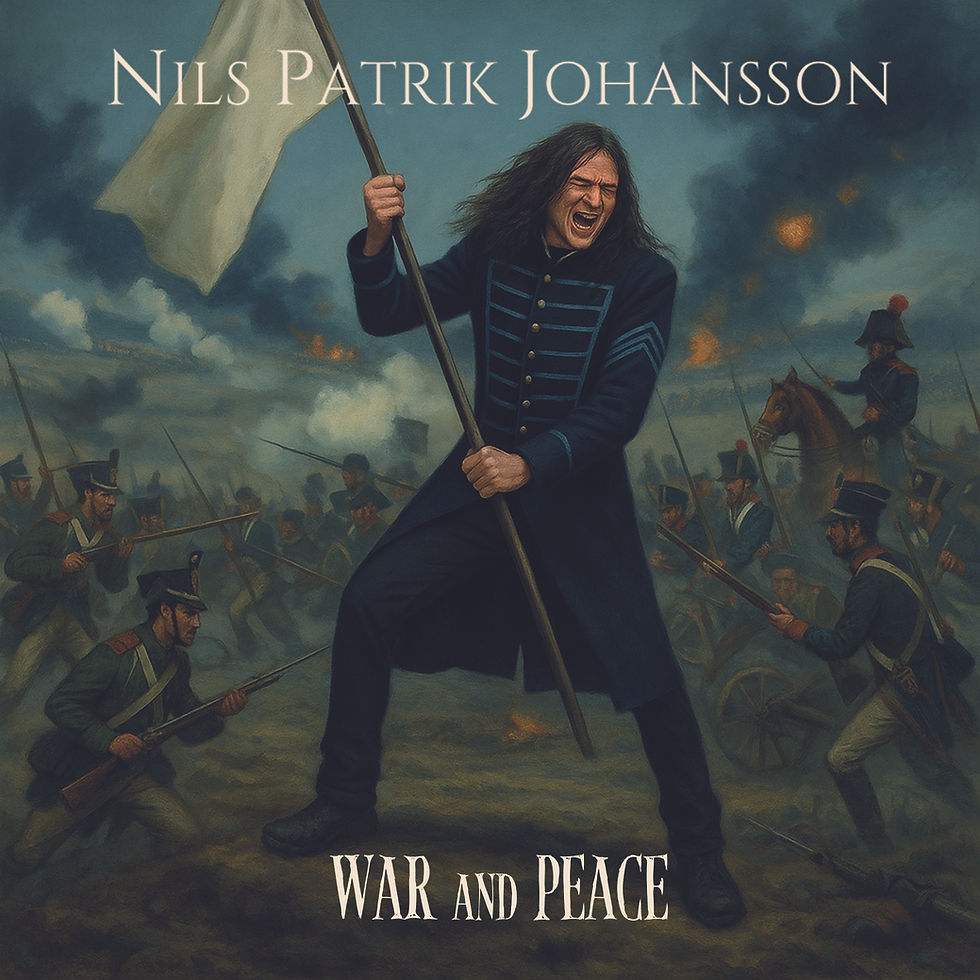 Albumcover War And Peace - Nils Patrik Johansson