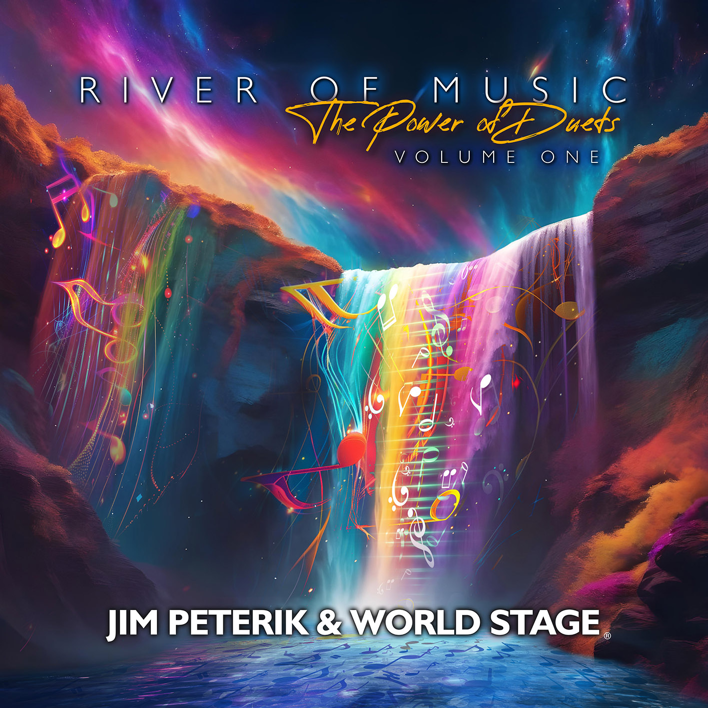 JIM PETERIK & WORLD STAGE – „River of Music: The Power of Duets, Vol. 1“