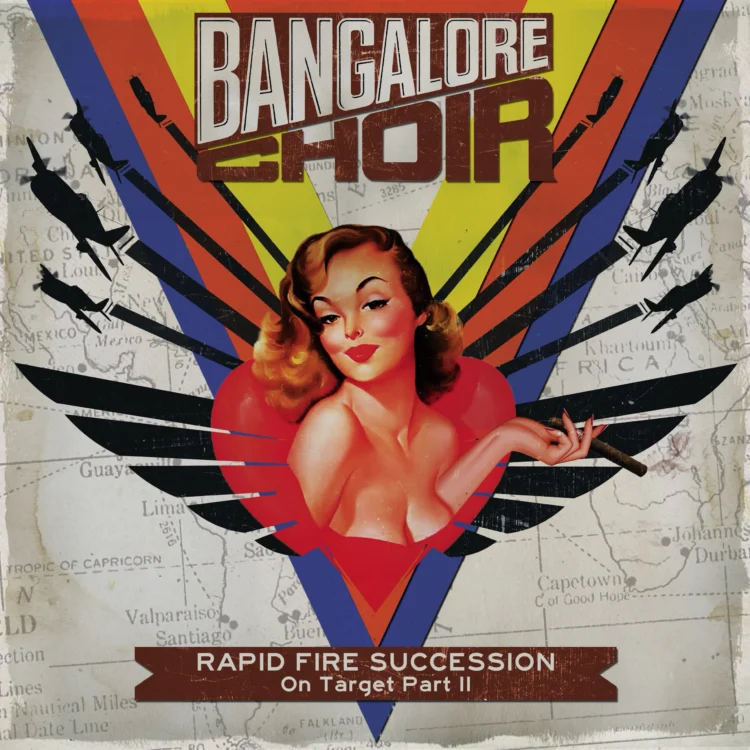 Bangalore Choir kündigen das Doppelalbum „RAPID FIRE SUCCESSION: On Target Part II“ an