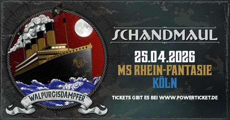 Schandmaul stechen mit Walpurgisdampfer-Event in See