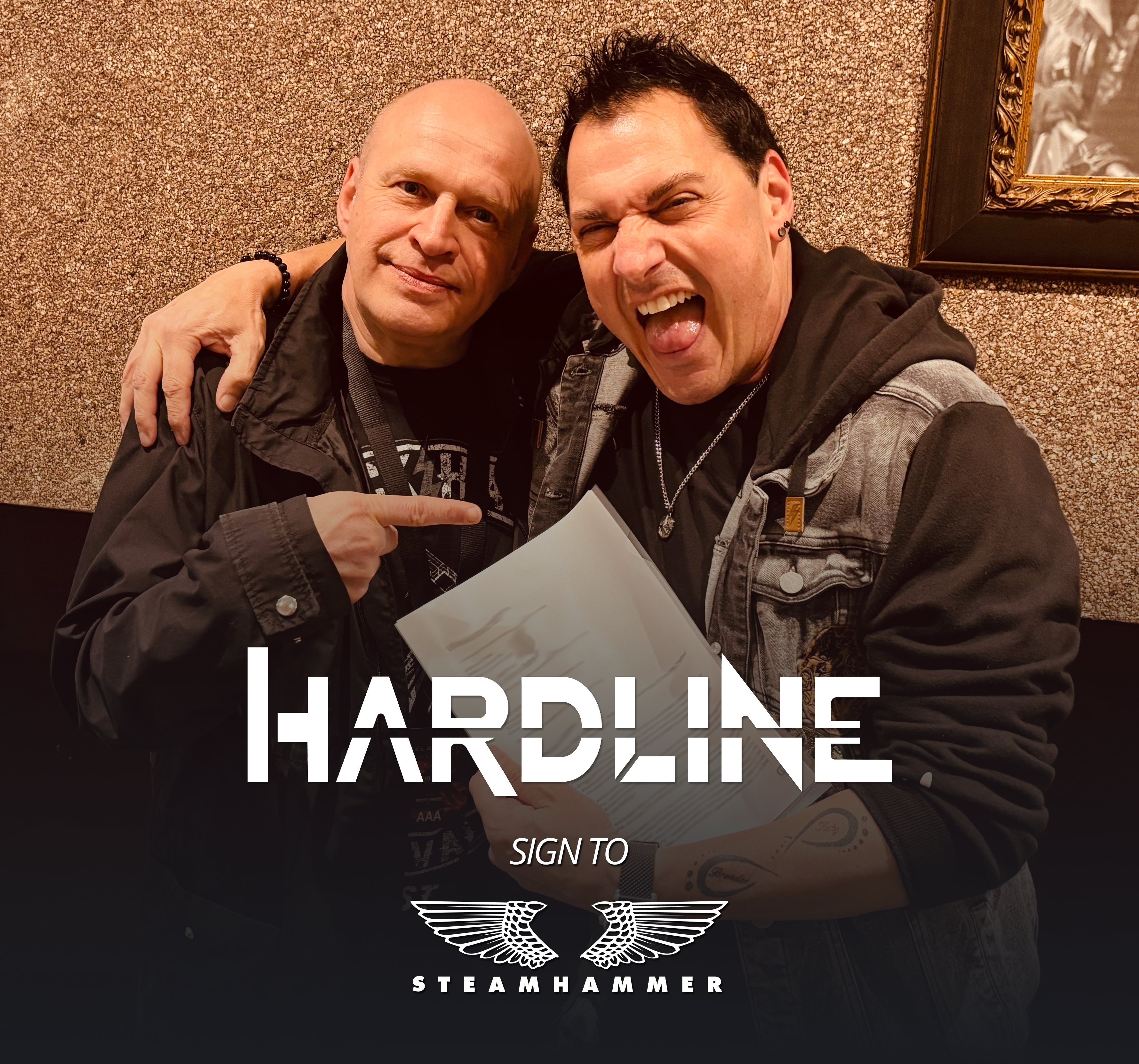 Hardline unterschreiben bei Steamhammer/SPV