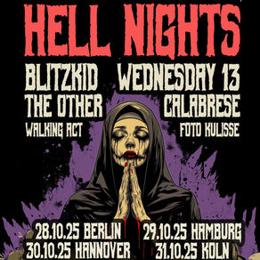 Hell Nights Tour 2025 – Horror, Humor & harte Riffs in der Faust Hannover