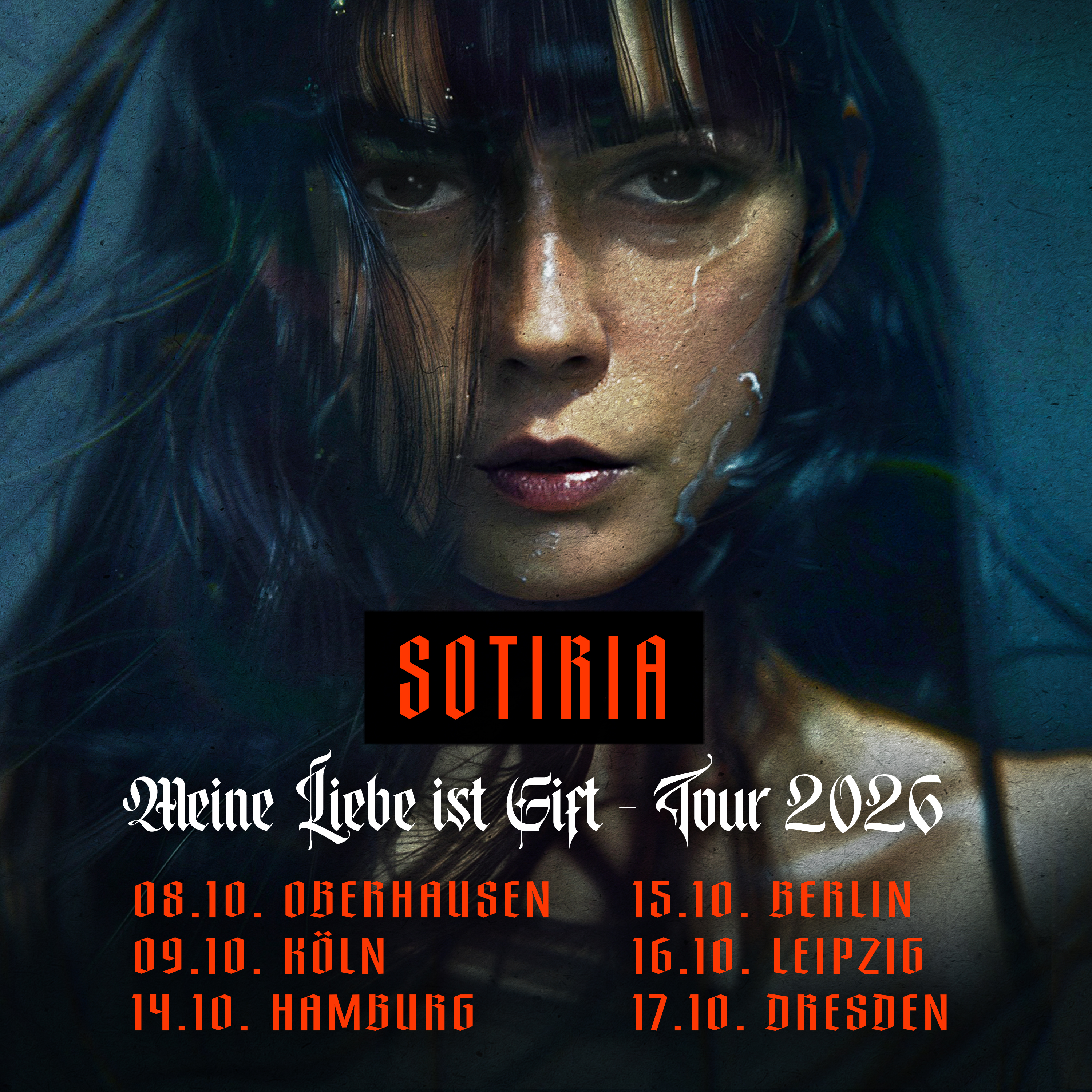 Sotiria geht im Oktober 2026 auf „Meine Liebe ist Gift“-Tour