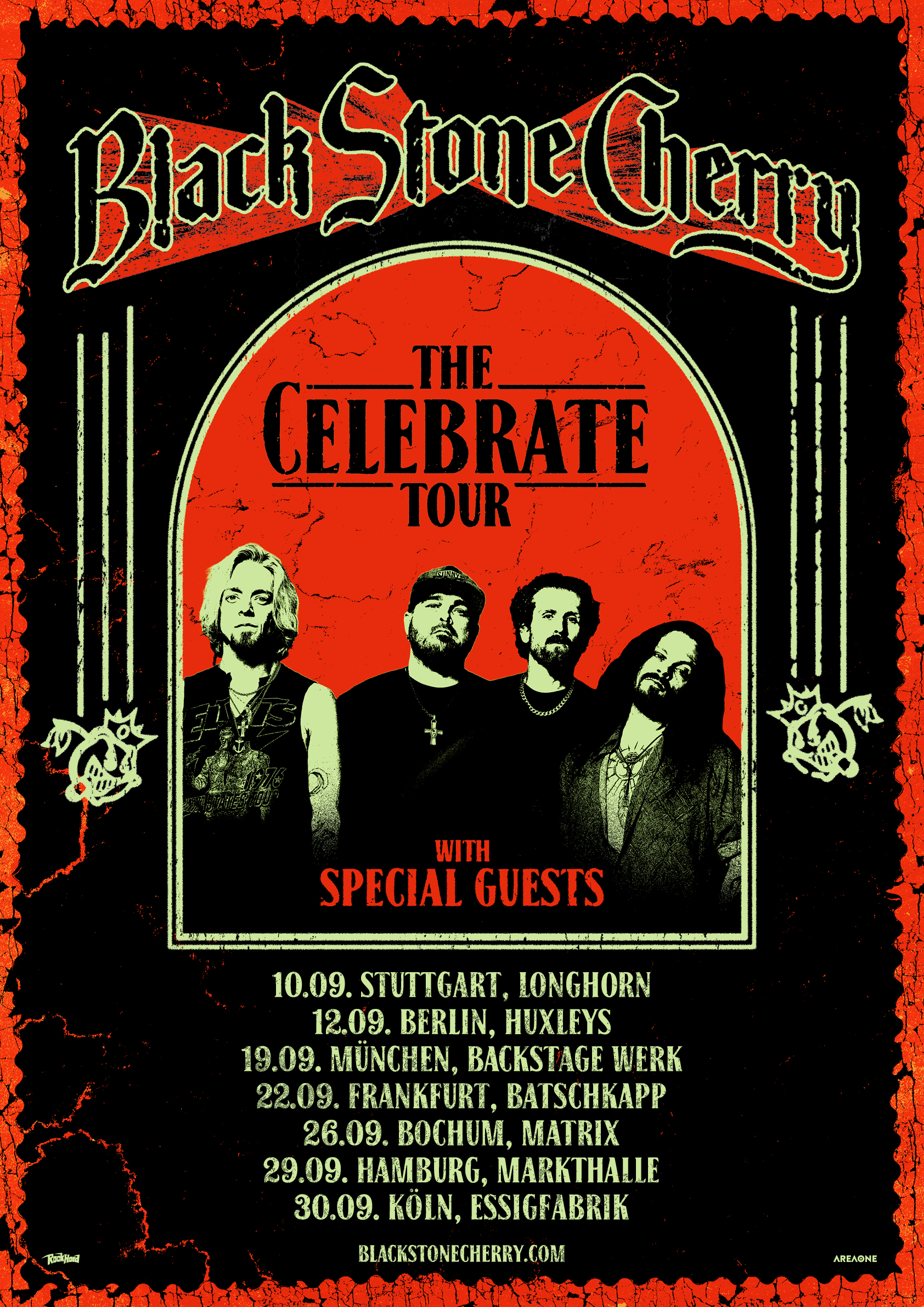 Black Stone Cherry kommen im September 2026 nach Deutschland