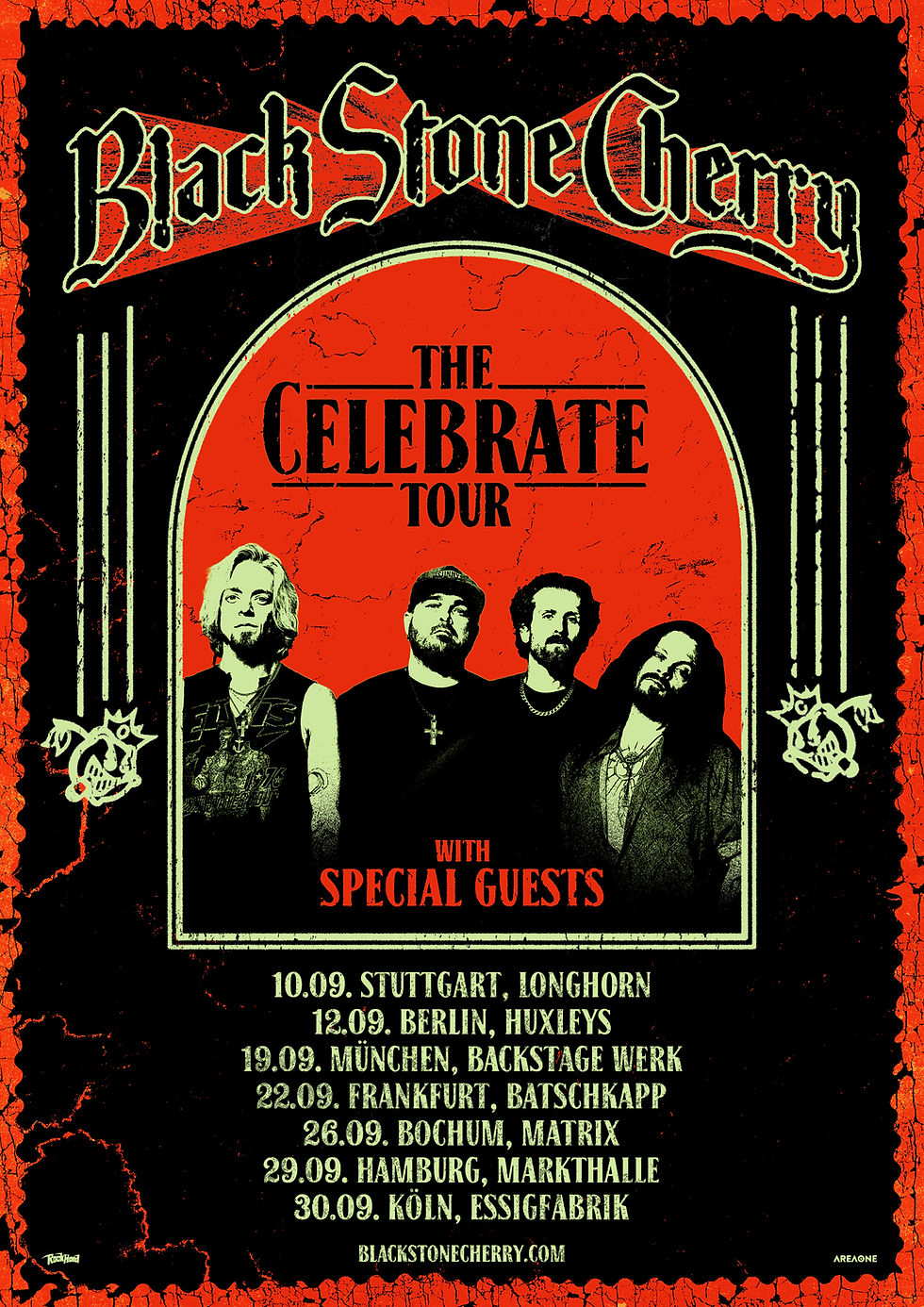 Tourplakat Black Stone Cherry 2026
