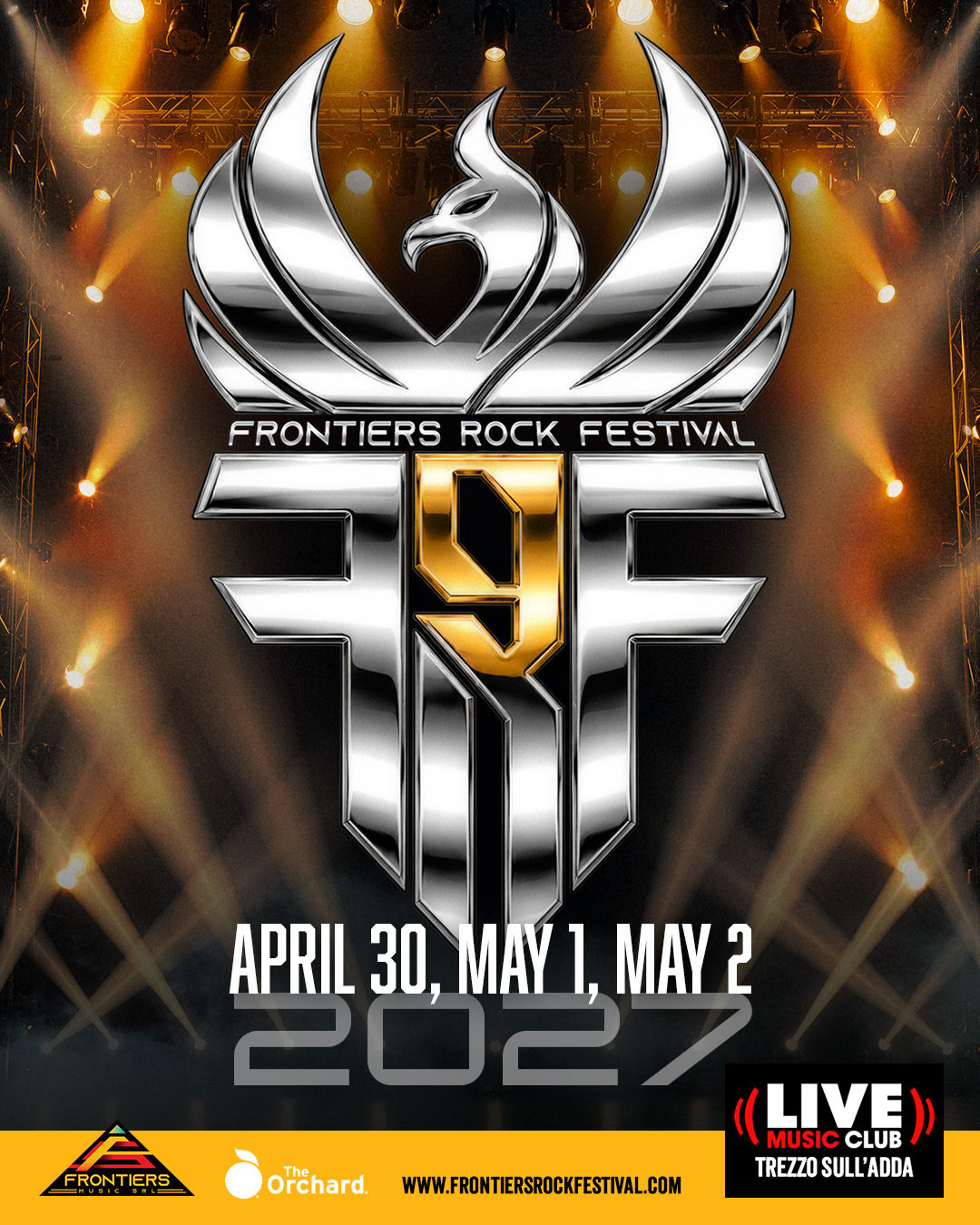 Frontiers Rock Festival kehrt 2027 für drei Tage zurück