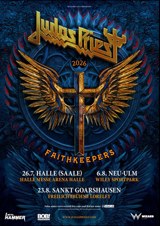 JUDAS PRIEST – FAITHKEEPERS TOUR 2026