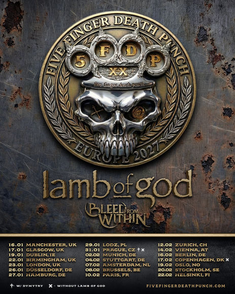 Five Finger Death Punch kündigen Europa-Tour 2027 an