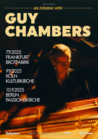 GUY CHAMBERS kündigt Konzerte in Deutschland an