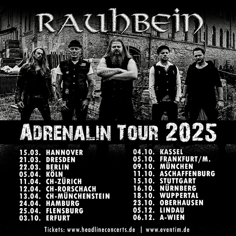 Tourplakat 2025