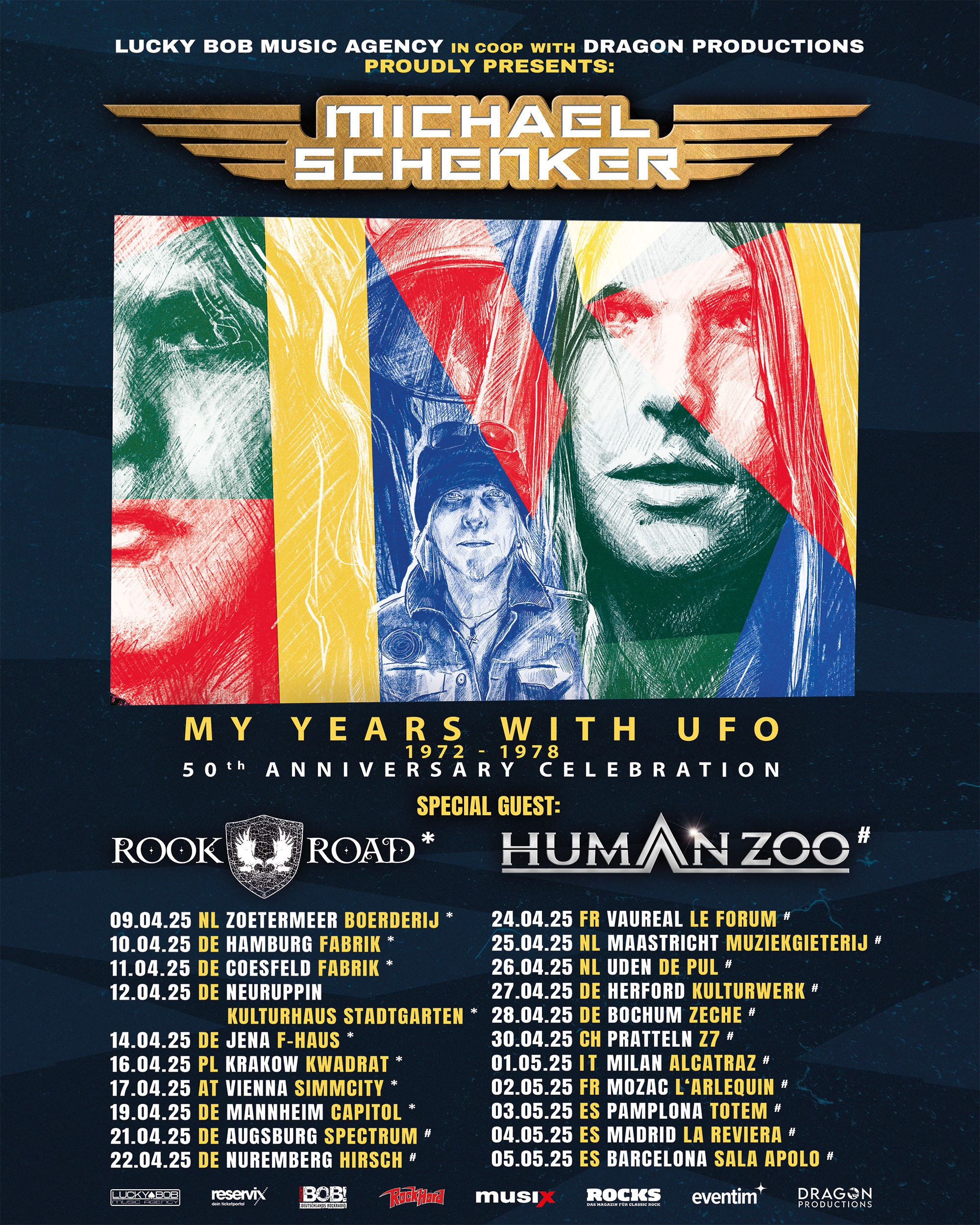 Konzertbericht: Michael Schenker - My Years With UFO (Special Guest: Rook Road) Support: Grey Attack