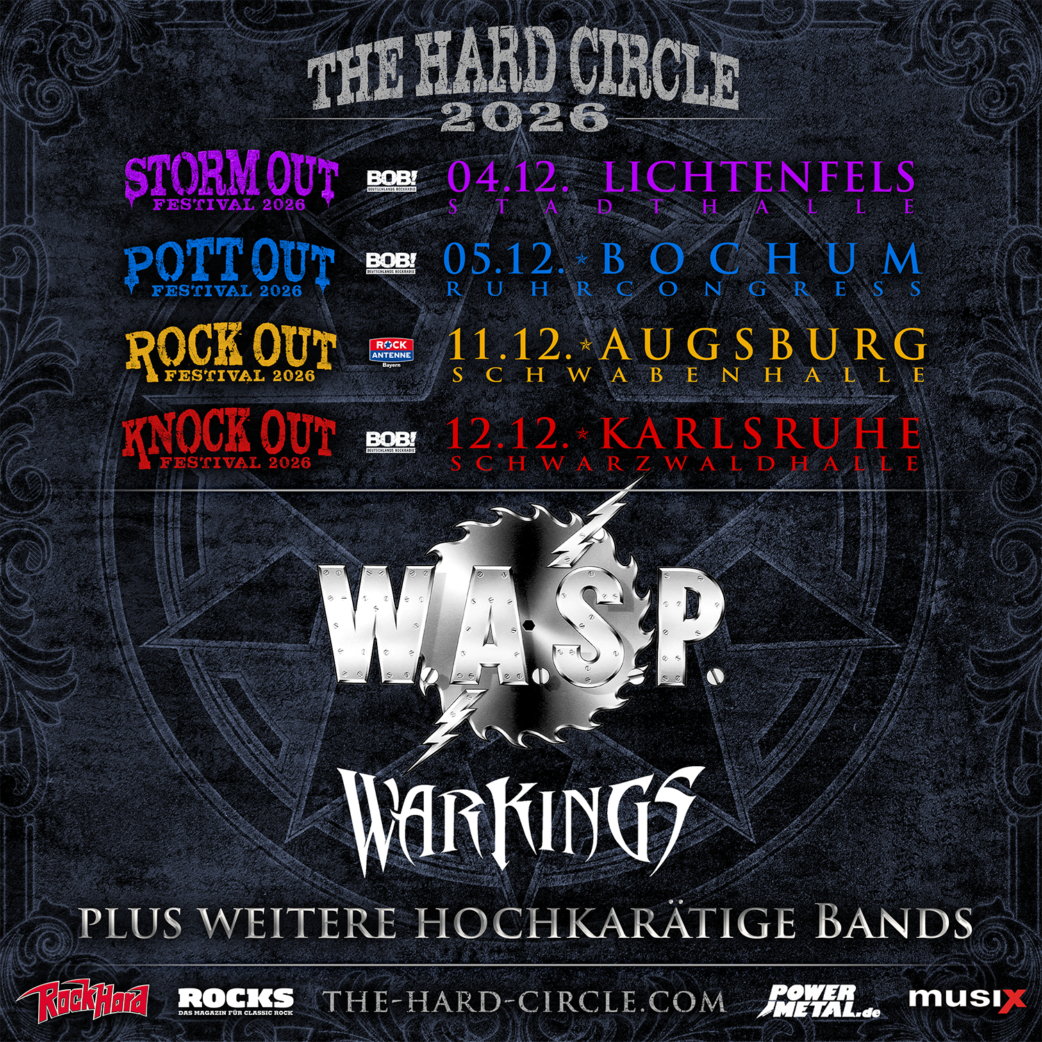The Hard Circle Festivals 2026 erweitern ihr Line-up