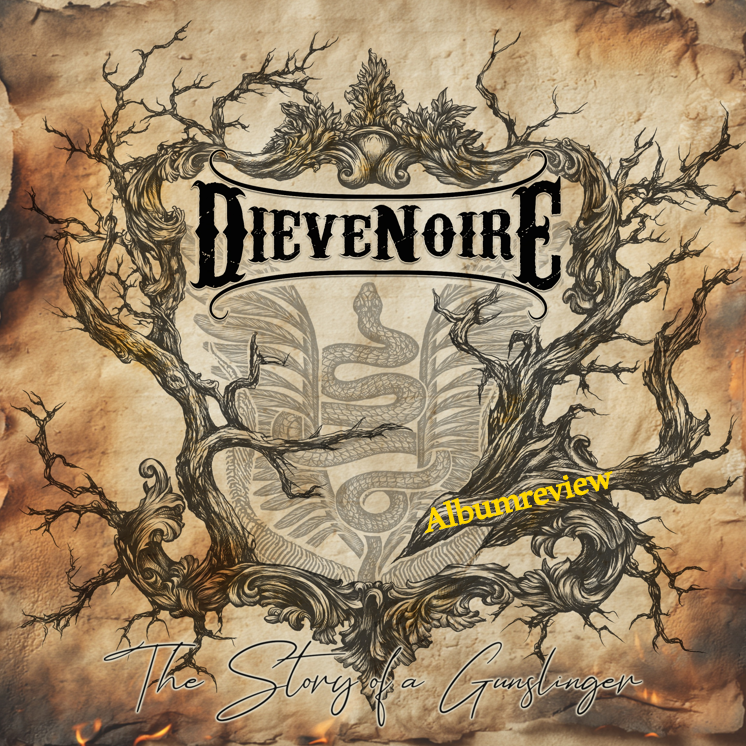 DieveNoire – The Story Of A Gunslinger – Review: Düsteres Konzeptalbum zwischen Southern Gothic und Heavy Rock