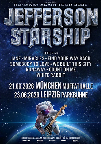 Tourplakat Runaway Again Tour - Jefferson Starship