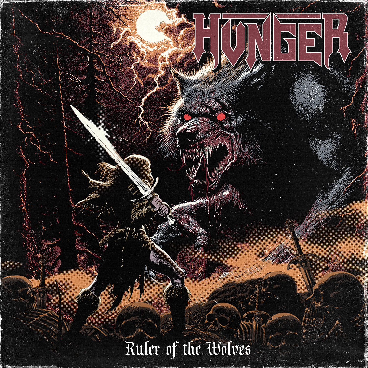 HUNGER kündigt Debüt-EP "Ruler Of The Wolves" an!
