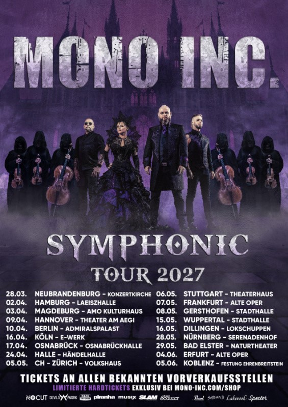 MONO INC. kündigen Symphonic Tour 2027 an