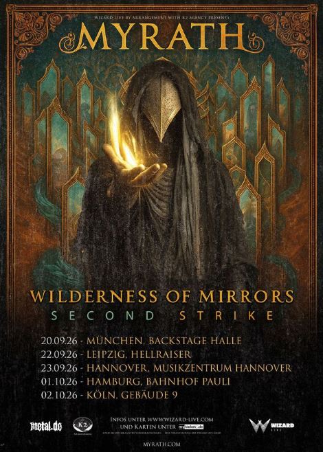 Myrath kündigen „Wilderness of Mirrors – Second Strike Tour“ an