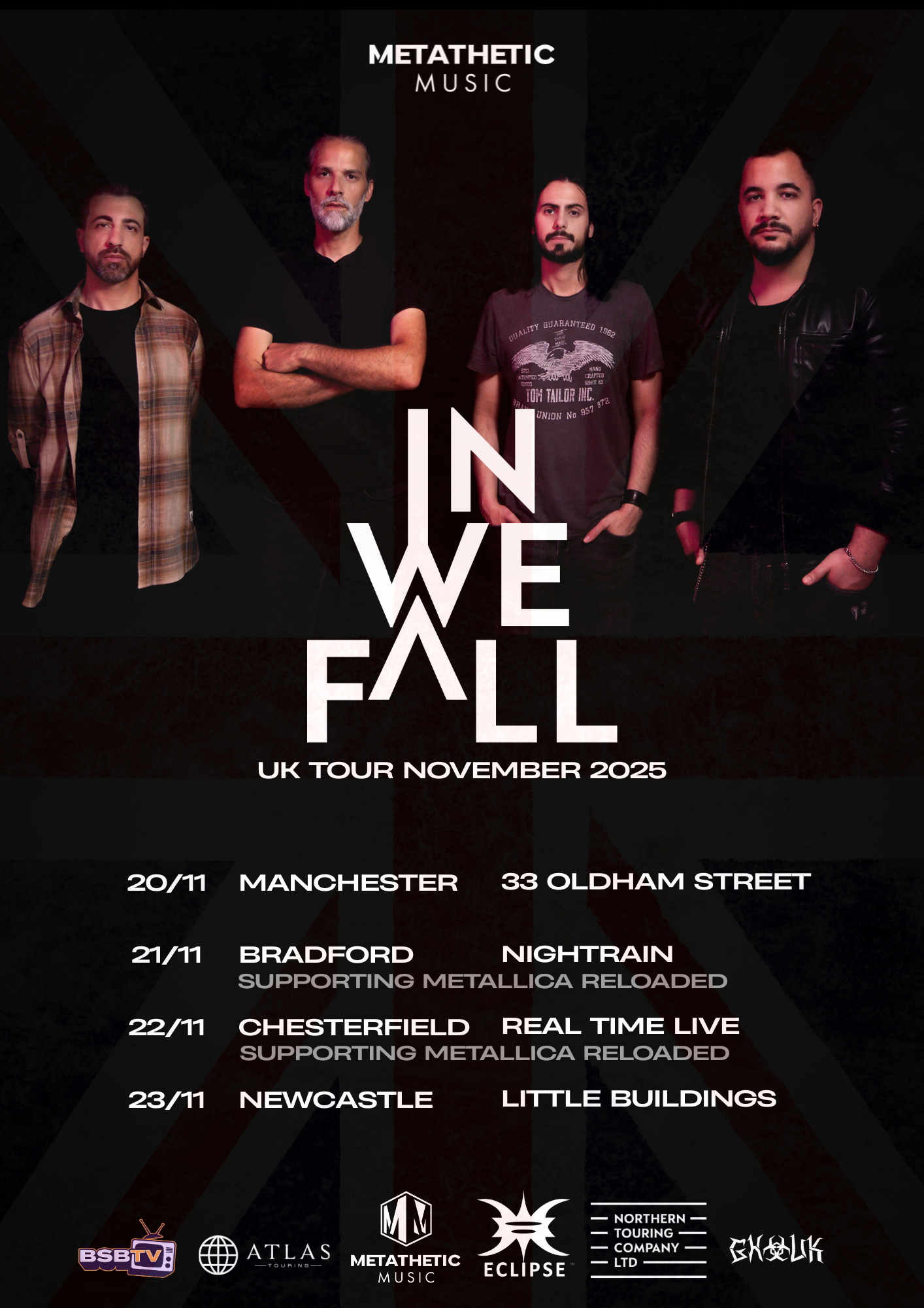 In We Fall kündigt UK-Tour zu Debütalbum "Inner Self" an!