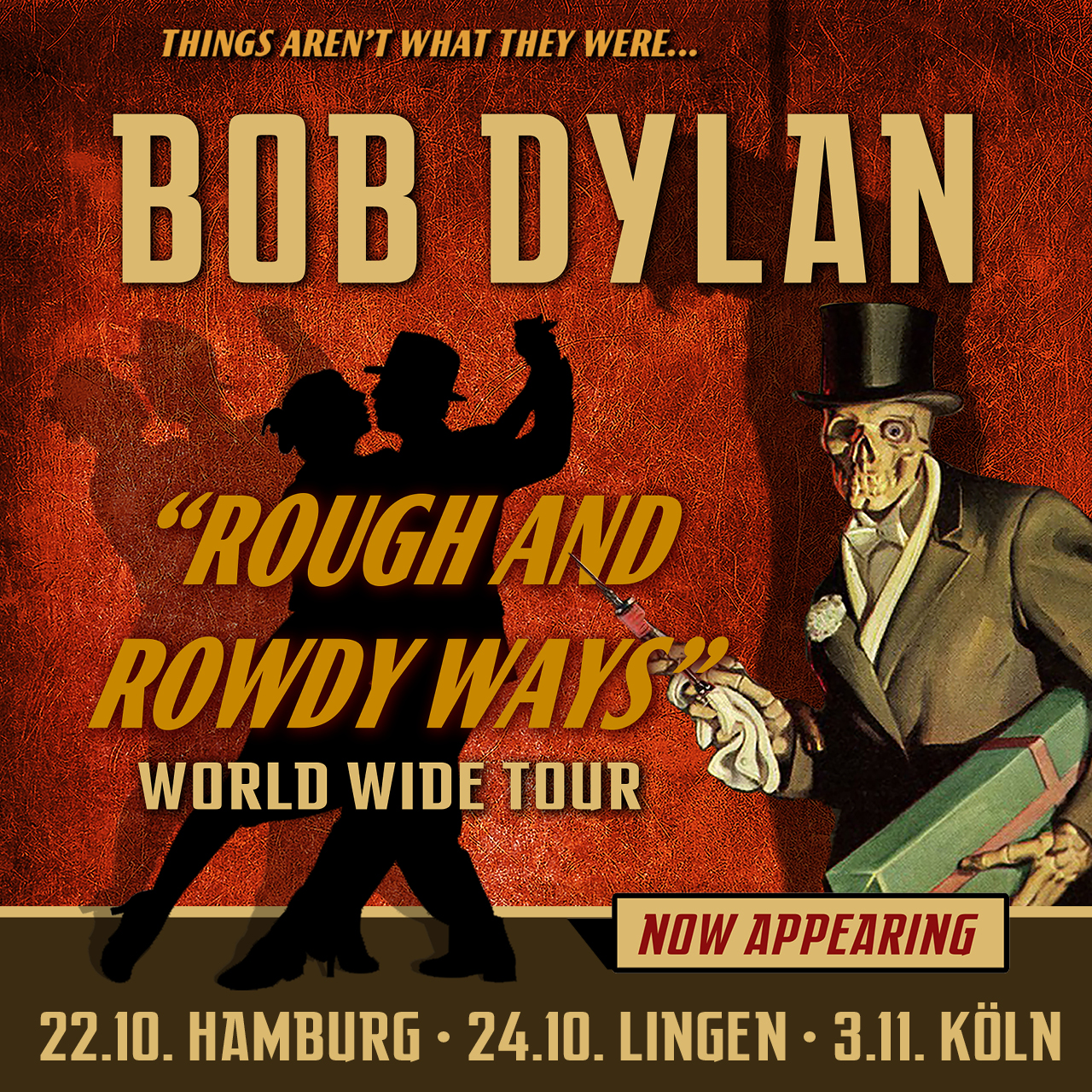 Bob Dylan kehrt mit "Rough And Rowdy Ways Tour" nach Europa zurück!