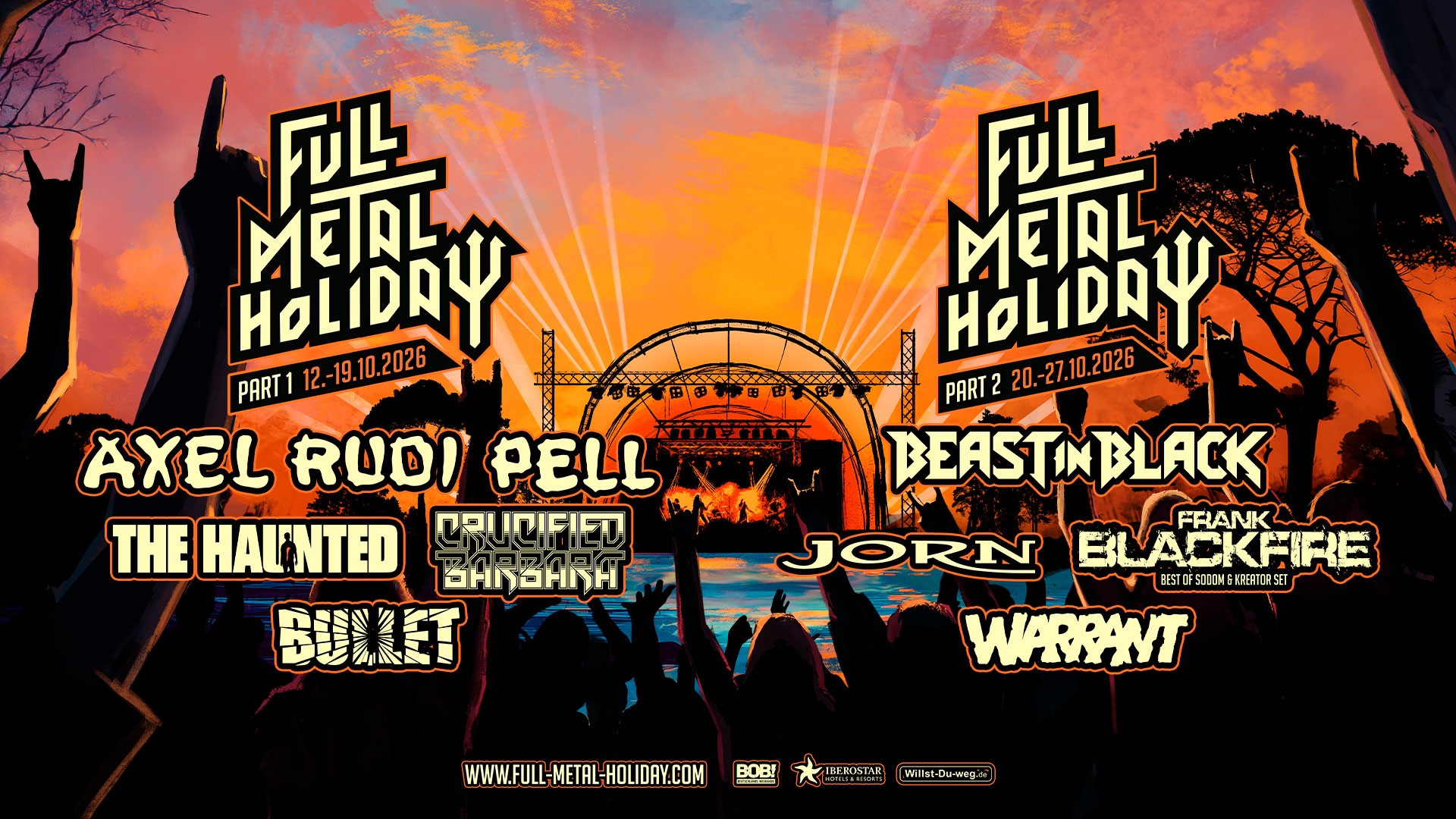 Heavy Metal am Mittelmeer: Full Metal Holiday 2026 startet erstmals über zwei Wochen