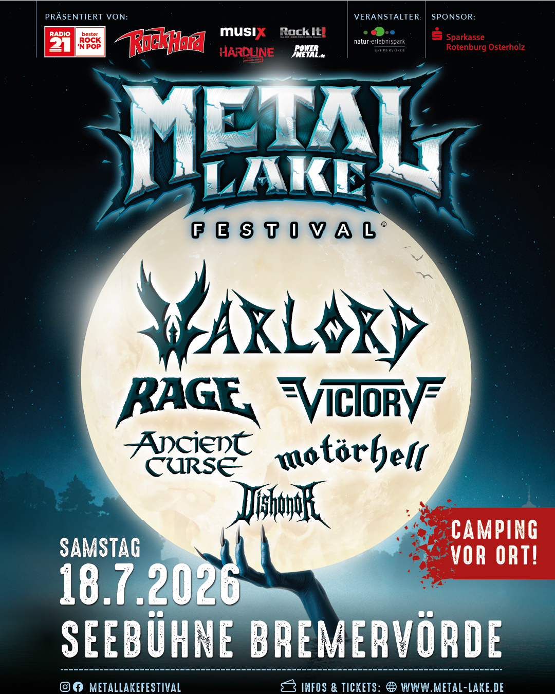 Metal Lake Festival feiert Premiere am Vörder See