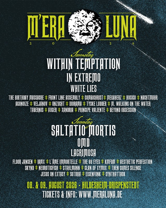 M'era Luna Festival komplettiert Line-up
