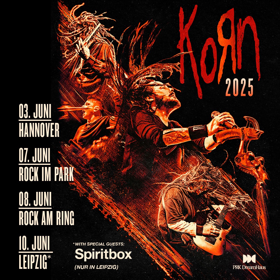 Konzertbericht: Korn eröffneten ihre Europa Konzertreihe in Hannover, ZAG Arena am 03. Juni 2025
