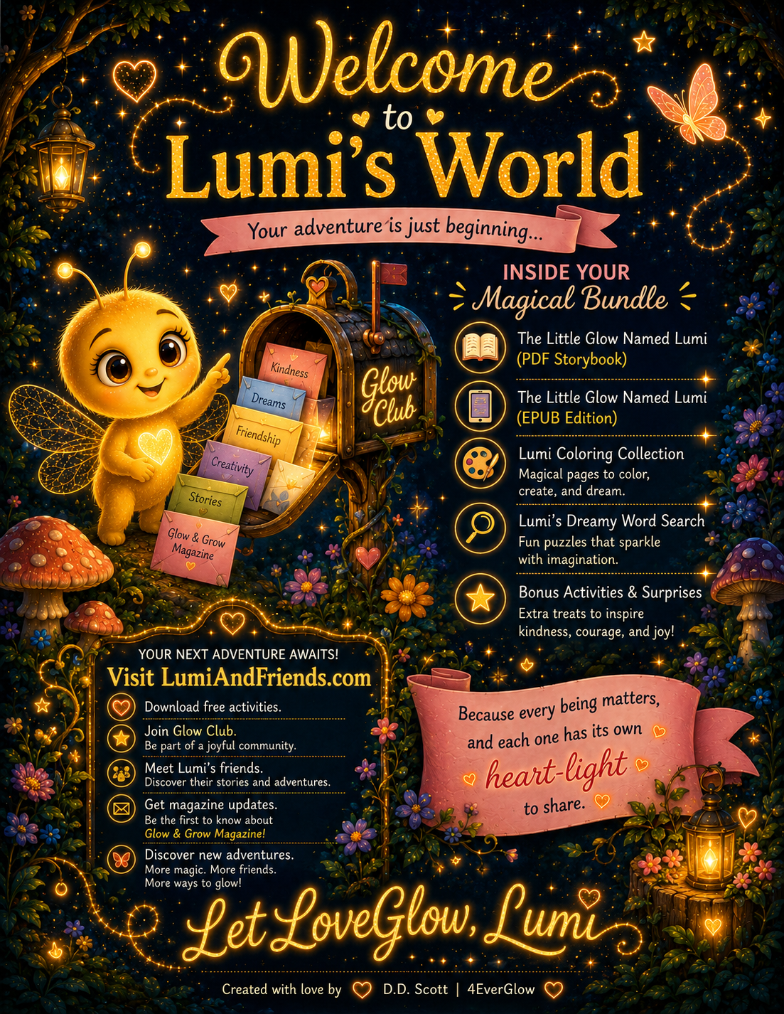The Little Glow Named Lumi (Welcome Book Bundle)