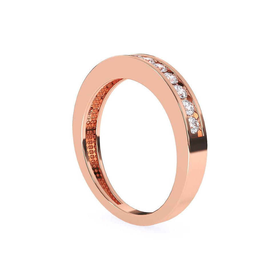 Round Eternity Diamond Ring